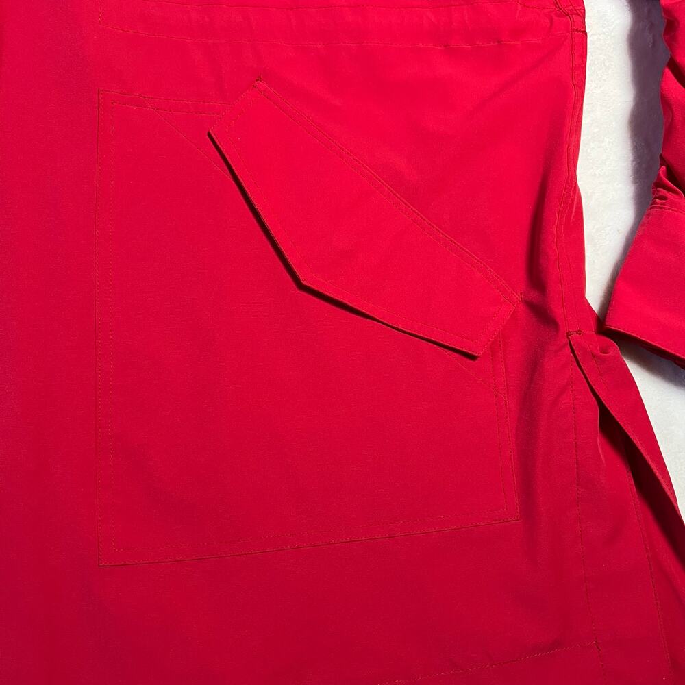 Fabletics Red Drawstring Waist Jacket - Picture 8 of 16